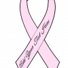 Baby Pink Ready to Wear Charity Awareness Custom Printed Ribbons (Pk 25)