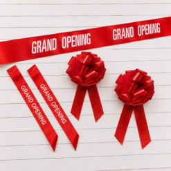 Grand Opening Ribbons Bows and Sashes