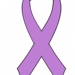Lilac Ready to Wear Charity Awareness Ribbons (Pk 25)