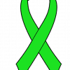 Lime Green Ready to Wear Charity Awareness Ribbons (Pk 25)