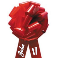 Big Pom Pom Style Bow - 20+ Colours - 3 Sizes - Personalise!