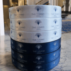 Printed Ribbons Branded For High End Hotels Printed By Personalised Printed Ribbons Quick Delivery_
