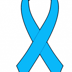 Turquoise Blue Ready to Wear Charity Awareness Ribbons (Pk 25)