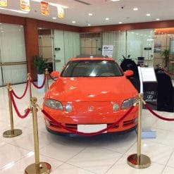 Silver Coloured Stanchion Poles For Grand Openings x 2 - Image 6