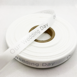 10mm Personalised Printed Ribbon