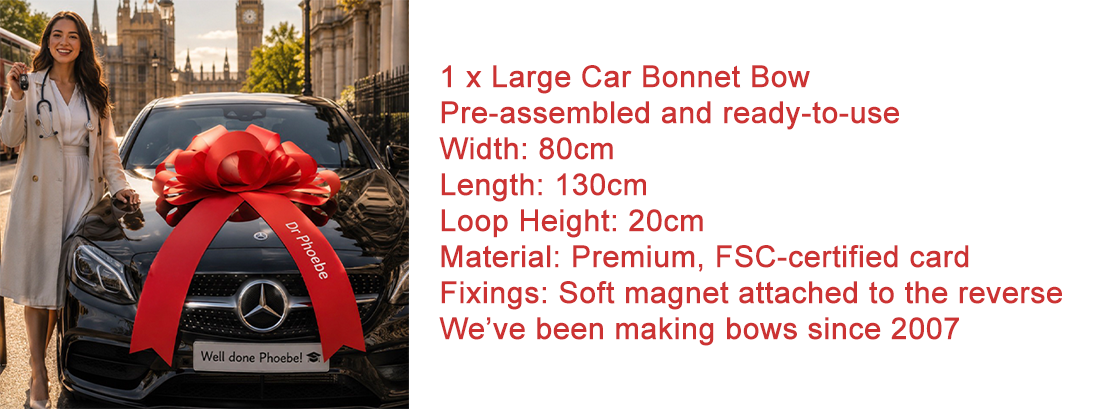 Car Bonnet Bow