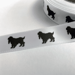 Alternative view of Dog Printed Ribbon - Cocker Spaniel Printed Ribbon