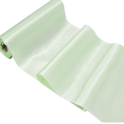 Apple Green Extra Wide Satin Ceremonial Ribbon