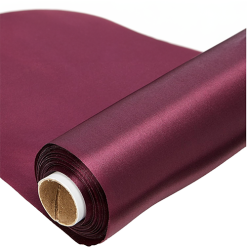 Burgundy Extra Wide Satin Ceremonial Ribbon