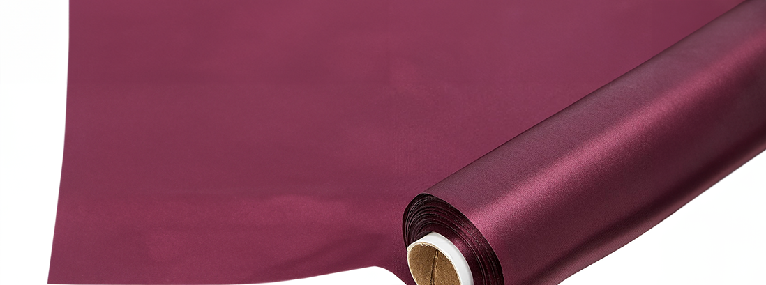 Burgundy Extra Wide Satin Ceremonial Ribbon