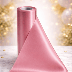 Dusky Pink 290mm Wide Satin Ribbon