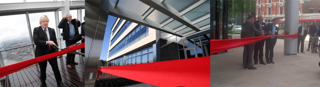 Extra Wide Ribbon Foot Wide Ribbon Cutting Ceremony