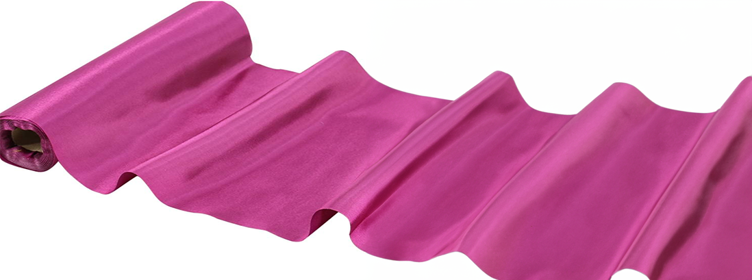 Fuchsia Pink Wide Satin Ceremonial Ribbon