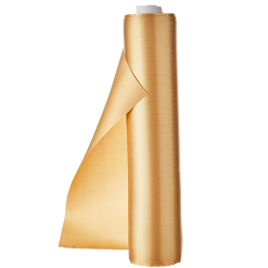 Gold Extra Wide Satin Ceremonial Ribbon
