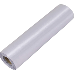 Silver Extra Wide Satin Ceremonial Ribbon