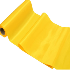 Yellow Extra Wide Satin Ceremonial Ribbon