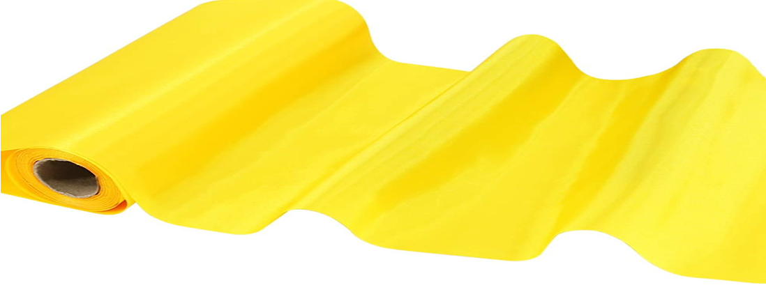 Yellow Extra Wide Satin Ceremonial Ribbon