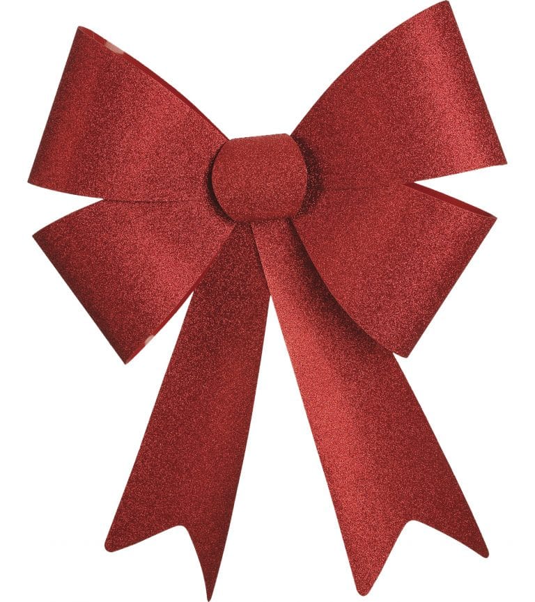 Red Glitter Bow
