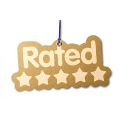 5 Star rated big bows by Personalised Printed Ribbons 01277 224622