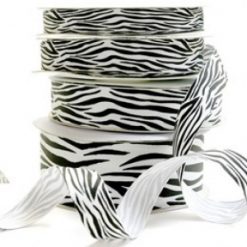 zebra printed ribbons