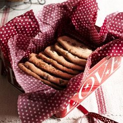 Polka Dot Ribbon to wrap homemade cookies