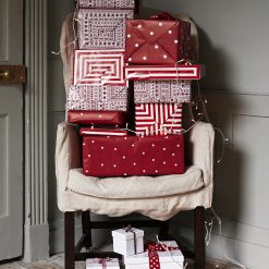 Polka Dot Christmas Gift Wrapping