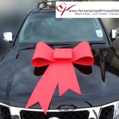 Big Bow for a new truck by Personalised Printed Ribbons