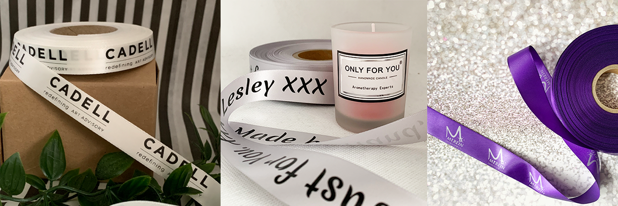 25mm Personalised Printed Ribbon Custom Printed Ribbons