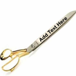 12 inch scissors customised branded scissors ribbon cutting grand opening