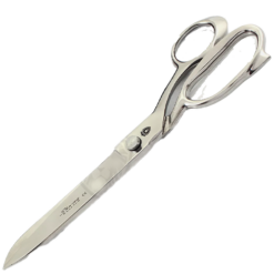 Silver 12 inch scissors for ribbon cutting