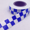 Royal Blue Checked Ribbon