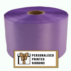 Petunia Custom Printed Wide Ribbon