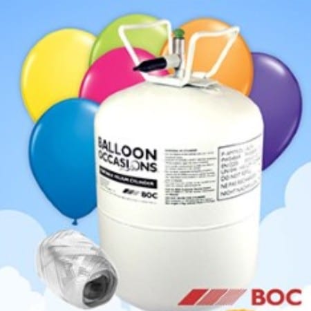 Buy Disposable Helium, balloon ribbons & weights for grand openings
