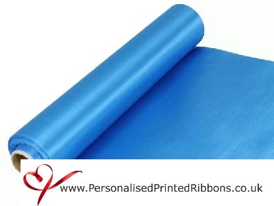 Turquoise Blue Satin