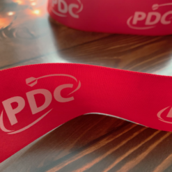 48mm Wide Ribbon Printed With A Logo Personalised Printed Ribbons Next Day Delivery