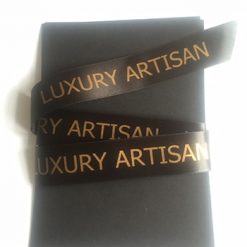 Metallic Print Logos & Text On Ribbon