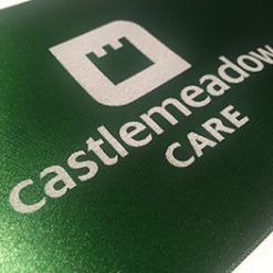 Forest Green Logo Printed Ribbon
