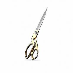 Large Ceremonial Scissors Silver & Gold Coloured