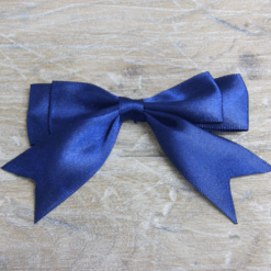 Navy Blue Bow