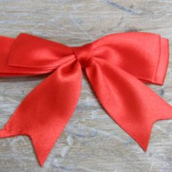 Red Satin Bows