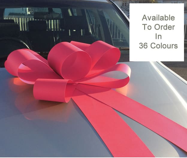 Buy Big Car Card Bow Next Day Delivery
