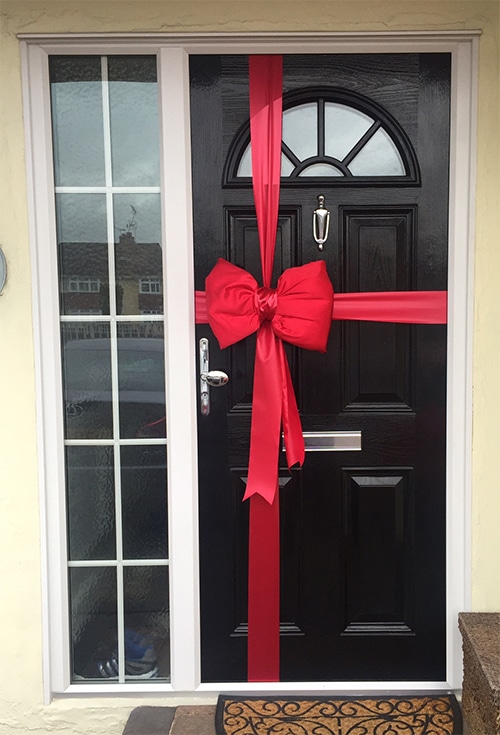 christmas door bows next day delivery christmas door bows next day delivery