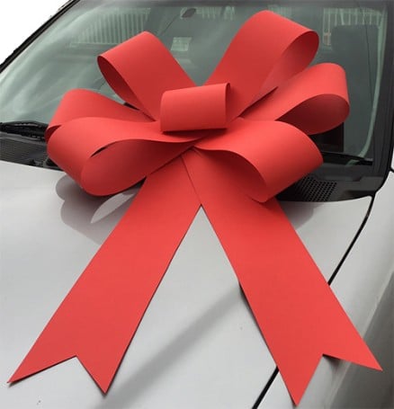 Big Car Bonnet Bow
