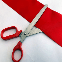 Big Red Handles 26cm Scissor & Wide Ribbon Launch Pack