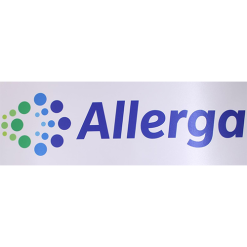 Full Colour Logo Printed On White Ribbon