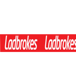 Full Colour Logo Printed On White Ribbon