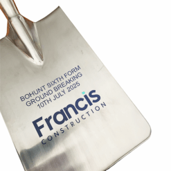 Custom printed Spade For Ground Breaking