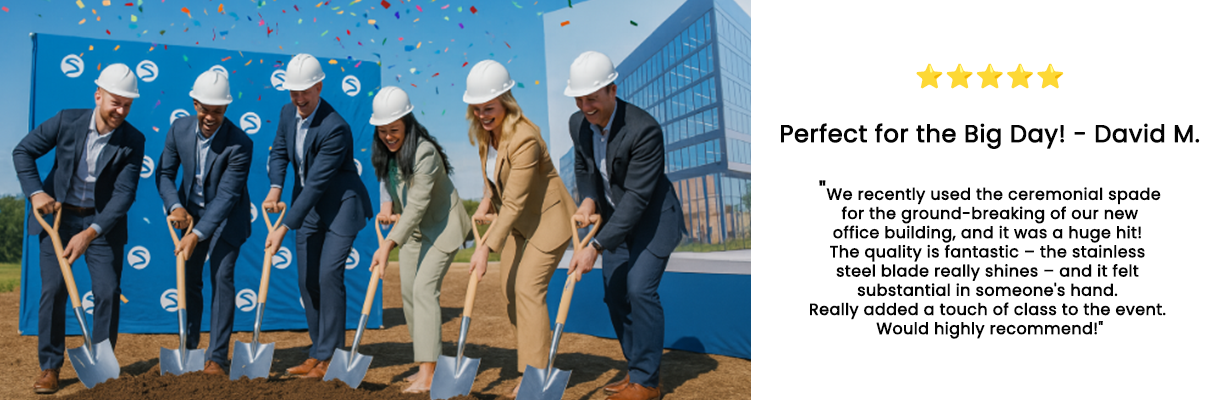 Ground Breaking Ceremonial Spades Uk Quick Dleivery