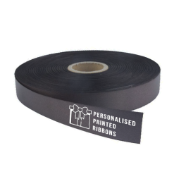Brown Logo Printed Ribbon