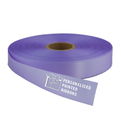 Lilac Logo Printed Ribbon